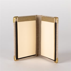 Small double pocket notebook with 2 refills
