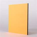 Petit cahier Carbone de 40 pages Couverture orange pages vertes