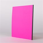 Small 40-page Carbon notebook Pink cover, yellow pages