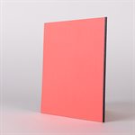 Petit cahier Carbone de 40 pages Couverture rouge, pages bleues