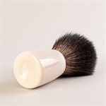 Shaving brush, handmade handle, synthetic bristles 