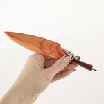 Old-fashioned designer-shaped pen (Katalox and ash)