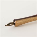 Old-fashioned designer-shaped pen (Katalox et robinier)