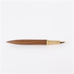 Fountain pen with refillable cartridge (Brown Ebony from Bolivia)