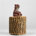Ours miniature assis – Bronze – No 1 / 50