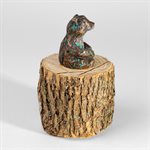 Ours miniature assis – Bronze – No 5 / 50