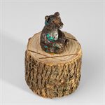 Ours miniature assis – Bronze – No 5 / 50