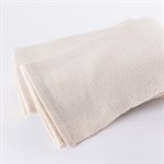 Plain hand-woven cotton dish cloth