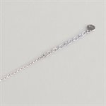 Circle and Freshwater Pearl Bracelet – pink pearl – M / L