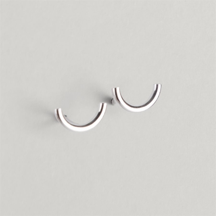 Parenthesis Symbol Stud Earrings