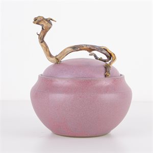 Handmade ceramic pet urn 2