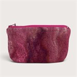 Moyenne pochette en laine feutrée - Mauve 5