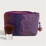 Moyenne pochette en laine feutrée - Mauve 5