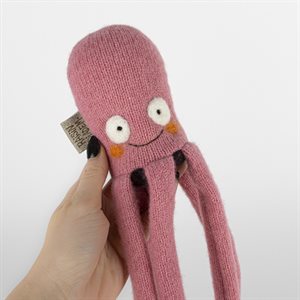 100% wool octopus doggie 
