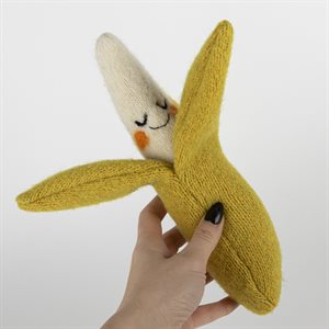 100% wool banana doggie 