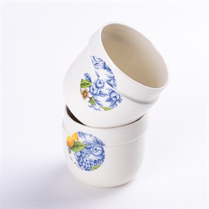 Small Glitch mug, ceramic and lemon tree decal