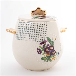 Boite à thé en céramique, modèle 1