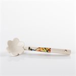 Ceramic tea spoon, flower Rococo model 5