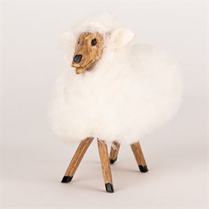 Carved miniature sheep, small model