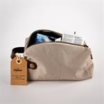 Tote case in recycladed materials Pale grey 