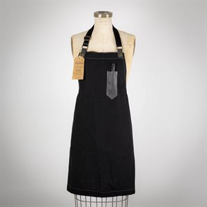 Dakota apron Black and grey 