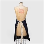 Handmade Cotton and Recycled Leather Apron – 4